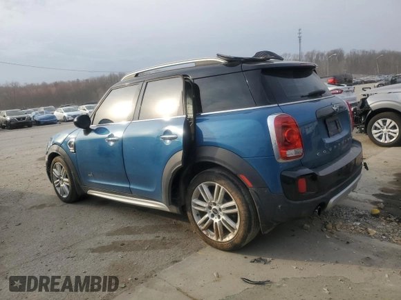 2017 MINI Countryman Cooper S with VIN WMZYT5C39H3D81051, listed as a Copart auction lot 48803665 with 97,401 mi miles and Salvage title. Bid and sale history available at DreamBid. Image 2.