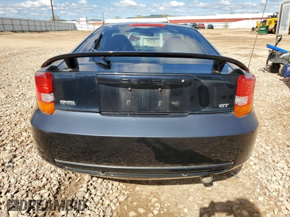 2000 Toyota Celica GT with VIN JTDDR32T0Y0007252, listed as a Copart auction lot 55377905 with 135,366 mi miles and Clean Title. Bid and sale history available at carsss.com. Image 6.
