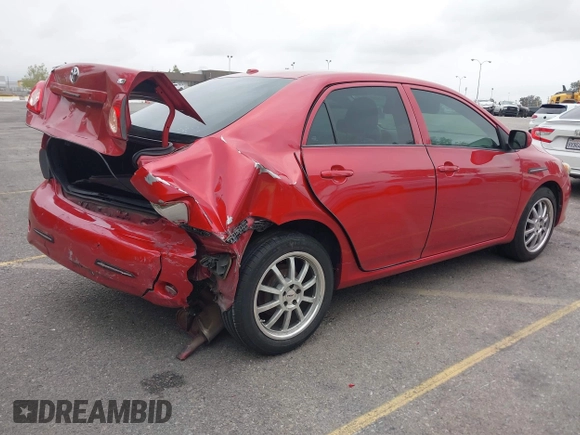 2009 Toyota Corolla with VIN 1NXBU40E89Z121974, listed as a IAAI auction lot 42068799 with 226,484 mi miles and . Bid and sale history available at DreamBid. Image 4.
