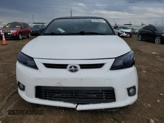2012 Scion tC z VIN JTKJF5C71C3032427, wystawiony jako Copart lot #54160695 z przebiegiem 59 826 mil mil oraz Szkoda całkowita • Salvage title. Historia ofert i sprzedaży dostępna na DreamBid. Obrazek 5.