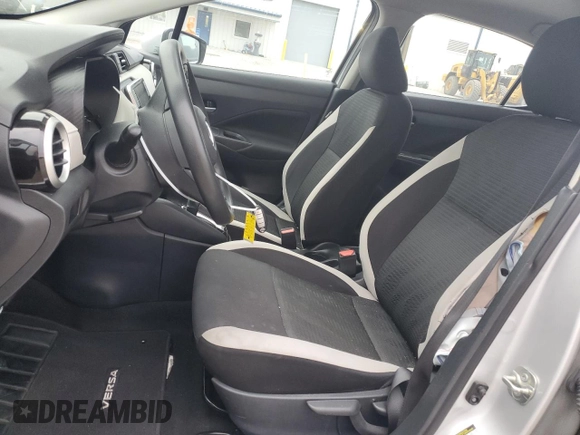2021 Nissan Versa SV with VIN 3N1CN8EVXML868598, listed as a Copart auction lot 80665304 with 85,875 mi miles and Salvage title. Bid and sale history available at DreamBid. Image 7.