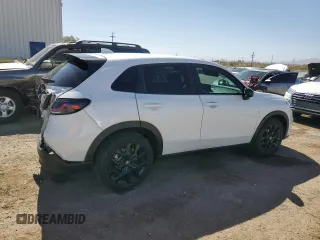 2024 Honda HR-V Sport with VIN 3CZRZ2H56RM708508, listed as a Copart auction lot 57341425 with 14,709 mi miles and Salvage title. Bid and sale history available at DreamBid. Image 3.