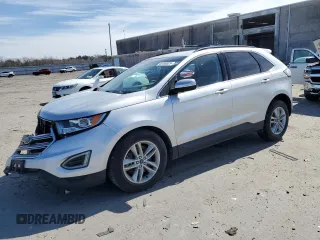 2015 Ford Edge SEL with VIN 2FMTK4J92FBB41263, listed as a Copart auction lot 48194025 with 53,566 mi miles and Salvage Title. Bid and sale history available at carsss.com. Image 1.