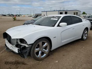 2012 Dodge Charger RT with VIN 2C3CDXCT2CH239697, listed as a Copart auction lot 54951124 with 144,692 mi miles and Salvage Title. Bid and sale history available at DreamBid. Image 1.