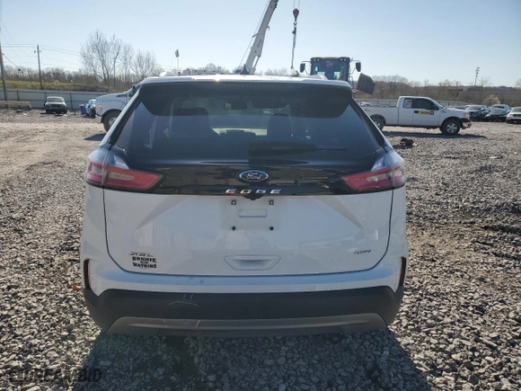 2022 Ford Edge SEL with VIN 2FMPK4J92NBB11356, listed as a Copart auction lot 48325945 with 86,250 mi miles and Salvage Title. Bid and sale history available at carsss.com. Image 6.