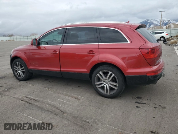 2008 Audi Q7 4.2L Premium with VIN WA1BV74LX8D015742, listed as a Copart auction lot 81179354 with 165,288 mi miles and Salvage Title. Bid and sale history available at carsss.com. Image 2.