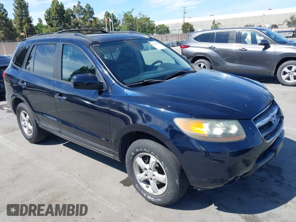 2007 Hyundai Santa Fe GLS with VIN 5NMSG13DX7H061536, listed as a IAAI auction lot 42675665 with 220,025 mi miles and . Bid and sale history available at DreamBid. Image 1.