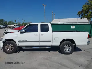 2003 Toyota Tundra SR5 with VIN 5TBRT34113S413221, listed as a IAAI auction lot 41797319 with 162,603 mi miles and . Bid and sale history available at DreamBid. Image 14.