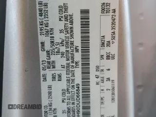 2013 Ford Escape SEL с VIN 1FMCU9H90DUD66849, выставлен на аукционе Copart как лот 58592015 с пробегом 134 998 миль миль и На запчасти • Non repairable. История ставок и продаж доступна на DreamBid. Изображение 13.