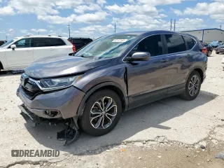 2021 Honda CR-V EX with VIN 5J6RW1H57MA012569, listed as a Copart auction lot 60107565 with 47,385 mi miles and Salvage title. Bid and sale history available at DreamBid. Image 1.