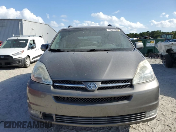 2005 Toyota Sienna XLE with VIN 5TDZA22CX5S274768, listed as a Copart auction lot 55036235 with 167,552 mi miles and Salvage title. Bid and sale history available at DreamBid. Image 5.