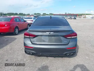 2018 Genesis G80 Sport z VIN KMHGN4JB1JU219160, wystawiony jako IAAI lot #40423005 z przebiegiem 44 011 mil mil oraz . Historia ofert i sprzedaży dostępna na DreamBid. Obrazek 16.