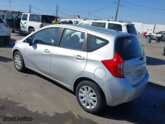 2015 Nissan Versa Note S with VIN 3N1CE2CPXFL418955, listed as a IAAI auction lot 41725154 with 114,901 mi miles. Bid and sale history available at carsss.com. Image 3.