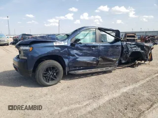 2022 Chevrolet Silverado 1500 LT Trail Boss with VIN 1GCPYFED6NZ124279, listed as a Copart auction lot 50719545 with Not Provided miles and Salvage Title. Bid and sale history available at DreamBid. Image 1.