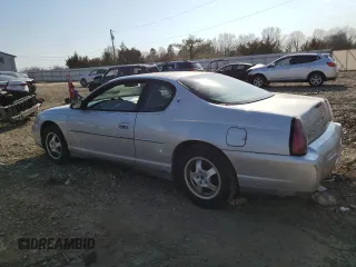 2001 Chevrolet Monte Carlo LS z VIN 2G1WW12E919160501, wystawiony jako Copart lot #48454775 z przebiegiem 107 561 mil mil oraz Tytuł czysty. Historia ofert i sprzedaży dostępna na DreamBid. Obrazek 2.