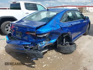 2024 Volkswagen Jetta SE with VIN 3VWEM7BU9RM007894, listed as a IAAI auction lot 42116799 with 35,023 mi miles and . Bid and sale history available at DreamBid. Image 4.