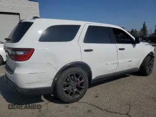 2024 Dodge Durango SRT Hellcat Premium with VIN 1C4SDJH91RC208955, listed as a Copart auction lot 52128515 with 7,926 mi miles and Salvage title. Bid and sale history available at DreamBid. Image 3.