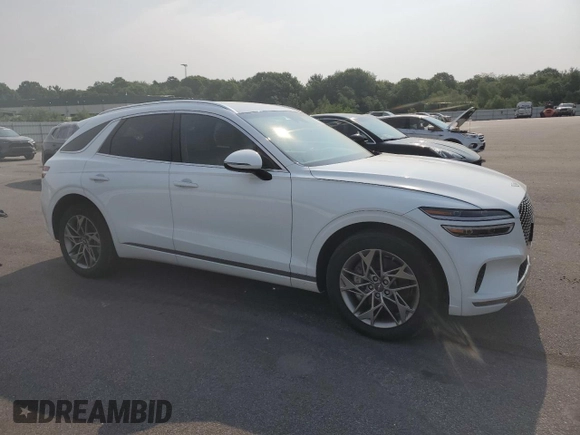 2025 Genesis GV70 2.5T with VIN 5NMMADTB2SH024483, listed as a Copart auction lot 59494495 with 16,518 mi miles and Clean title. Bid and sale history available at DreamBid. Image 4.