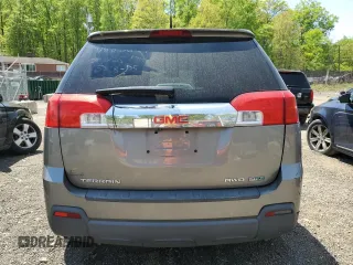 2012 GMC Terrain SLE-1 with VIN 2GKFLREK9C6243662, listed as a Copart auction lot 53615105 with 110,911 mi miles and Salvage Title. Bid and sale history available at carsss.com. Image 6.