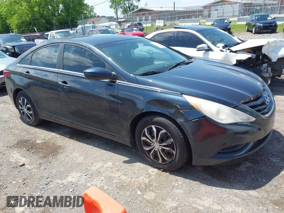 2012 Hyundai Sonata GLS with VIN 5NPEB4AC8CH309903, listed as a IAAI auction lot 42135224 with 182,416 mi miles. Bid and sale history available at carsss.com. Image 1.