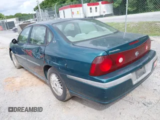 2001 Chevrolet Impala с VIN 2G1WF55E119161662, выставлен на аукционе IAAI как лот 42519838 с пробегом 197 896 миль миль и . История ставок и продаж доступна на DreamBid. Изображение 3.