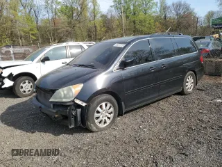 2008 Honda Odyssey EX-L with VIN 5FNRL38708B071892, listed as a Copart auction lot 53657015 with 0 mi miles and Salvage Title. Bid and sale history available at carsss.com. Image 1.