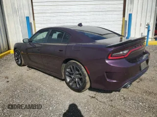2020 Dodge Charger Scat Pack Widebody z VIN 2C3CDXGJ8LH242306, wystawiony jako Copart lot #65135224 z przebiegiem 31 849 mil mil oraz Czysty tytuł • Clean title. Historia ofert i sprzedaży dostępna na DreamBid. Obrazek 2.