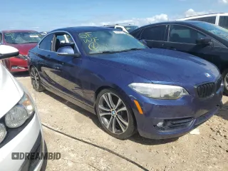 2018 BMW 2 Series 230i with VIN WBA2J1C5XJVB98643, listed as a Copart auction lot 77137724 with 0 mi miles and Non Repairable. Bid and sale history available at carsss.com. Image 4.