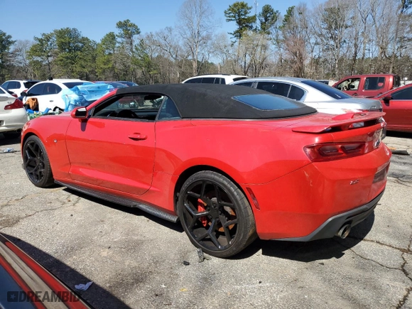 2017 Chevrolet Camaro 1SS with VIN 1G1FF3D78H0181676, listed as a Copart auction lot 48182635 with 161,734 mi miles and Clean Title. Bid and sale history available at carsss.com. Image 2.