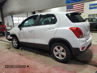 2018 Chevrolet Trax LS with VIN KL7CJNSB8JB603626, listed as a Copart auction lot 55661185 with 46,483 mi miles and Salvage Title. Bid and sale history available at carsss.com. Image 2.