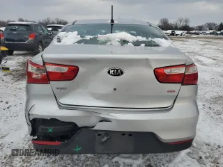 2017 Kia Rio LX with VIN KNADM4A35H6035189, listed as a Copart auction lot 87454364 with 60,706 mi miles and Salvage Title. Bid and sale history available at carsss.com. Image 6.
