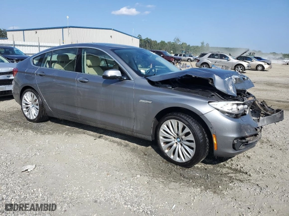 2014 BMW 5 Series Gran Turismo 535i with VIN WBA5M2C58ED085437, listed as a Copart auction lot 68614494 with 91,917 mi miles and Salvage Title. Bid and sale history available at carsss.com. Image 4.
