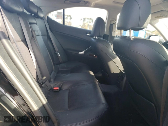 2007 Lexus IS 250 with VIN JTHCK262075012298, listed as a Copart auction lot 66276613 with 103,418 mi miles and Clean title. Bid and sale history available at DreamBid. Image 10.
