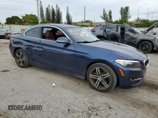 2017 BMW 2 Series 230i with VIN WBA2F9C38HV983992, listed as a Copart auction lot 81633793 with 34,263 mi miles. Bid and sale history available at carsss.com. Image 4.