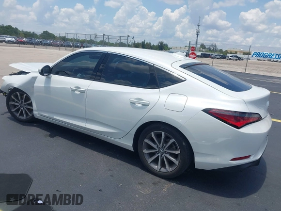 2023 Acura Integra with VIN 19UDE4H22PA016657, listed as a IAAI auction lot 42346736 with 27,733 mi miles and . Bid and sale history available at DreamBid. Image 3.