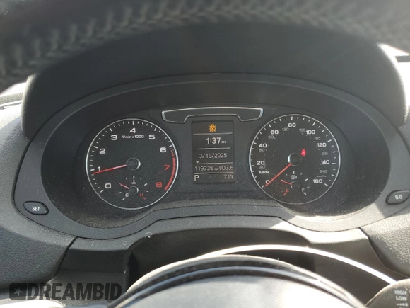 2017 Audi Q3 Premium with VIN WA1ECCFS1HR014580, listed as a Copart auction lot 49948725 with 119,336 mi miles and Salvage title. Bid and sale history available at DreamBid. Image 9.