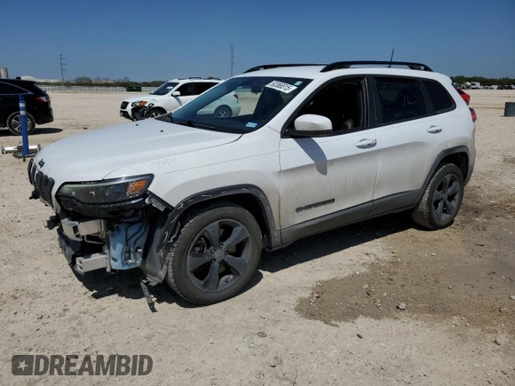 2019 Jeep Cherokee Latitude Plus with VIN 1C4PJLLX5KD392622, listed as a Copart auction lot 50386515 with 111,787 mi miles and Salvage Title. Bid and sale history available at carsss.com. Image 1.