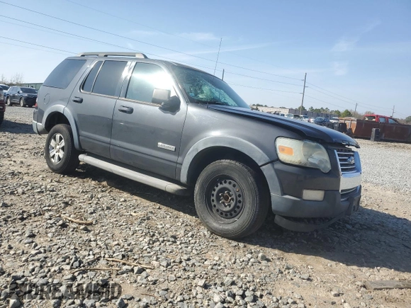 2007 Ford Explorer XLT with VIN 1FMEU63E67UB57180, listed as a Copart auction lot 48223025 with 166,396 mi miles and Salvage title. Bid and sale history available at DreamBid. Image 4.