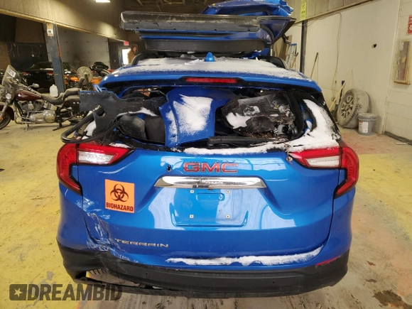 2024 GMC Terrain SLE с VIN 3GKALMEG1RL148994, выставлен на аукционе Copart как лот 45586625 с пробегом Не указан миль и На запчасти • Non repairable. История ставок и продаж доступна на DreamBid. Изображение 6.