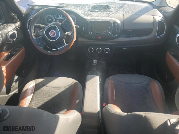 2014 FIAT 500L Trekking with VIN ZFBCFADH5EZ017576, listed as a Copart auction lot 56563184 with 107,323 mi miles and Clean Title. Bid and sale history available at carsss.com. Image 8.