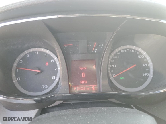 2012 GMC Terrain SLT-2 with VIN 2GKFLXE53C6365951, listed as a Copart auction lot 76827024 with 240,221 mi miles and Salvage Title. Bid and sale history available at carsss.com. Image 9.