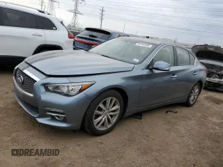 2017 Infiniti Q50 Signature Edition with VIN JN1EV7AP6HM737450, listed as a Copart auction lot 53154495 with 90,270 mi miles and Clean Title. Bid and sale history available at DreamBid. Image 1.