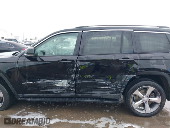 2021 Jeep Grand Cherokee Limited with VIN 1C4RJJBG3M8204030, listed as a IAAI auction lot 41146318 with 62,278 mi miles and . Bid and sale history available at DreamBid. Image 6.