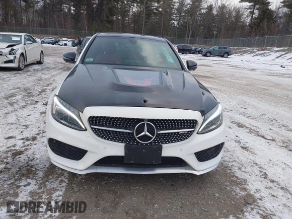 2018 Mercedes-Benz C 43 AMG with VIN 55SWF6EB2JU246197, listed as a IAAI auction lot 41347044 with 61,548 mi miles and . Bid and sale history available at carsss.com. Image 13.