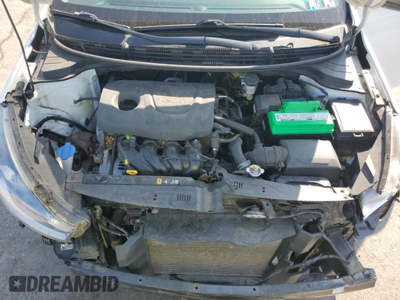 2018 Kia Rio LX with VIN 3KPA25AB9JE089801, listed as a Copart auction lot 68847624 with 96,140 mi miles and Salvage Title. Bid and sale history available at DreamBid. Image 12.