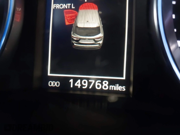 2016 Toyota Highlander Limited with VIN 5TDDKRFH4GS299299, listed as a IAAI auction lot 42206625 with 149,768 mi miles and . Bid and sale history available at DreamBid. Image 16.