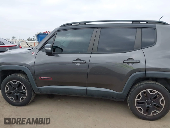2016 Jeep Renegade Trailhawk with VIN ZACCJBCT0GPD72437, listed as a IAAI auction lot 42180021 with 115,427 mi miles and . Bid and sale history available at carsss.com. Image 14.