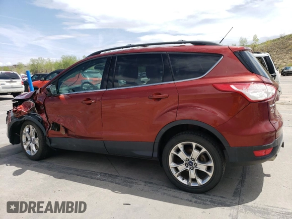 2016 Ford Escape SE z VIN 1FMCU9G9XGUC27074, wystawiony jako Copart lot #55788625 z przebiegiem 106 990 mil mil oraz Szkoda całkowita • Salvage title. Historia ofert i sprzedaży dostępna na DreamBid. Obrazek 2.