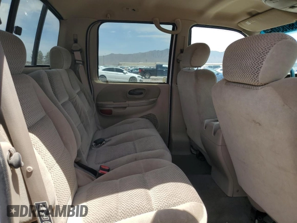 2001 Ford F-150 XLT with VIN 1FTRW07W41KA62569, listed as a Copart auction lot 56783475 with 222,630 mi miles and Clean title. Bid and sale history available at DreamBid. Image 10.