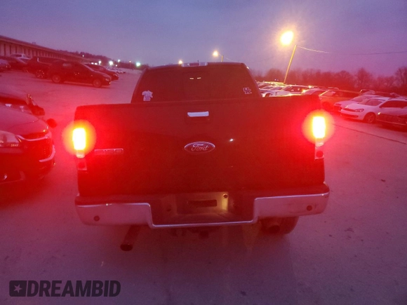 2006 Ford F-150 XL with VIN 1FTPX12V66FB62648, listed as a Copart auction lot 85877304 with 141,292 mi miles and Salvage Title. Bid and sale history available at carsss.com. Image 6.